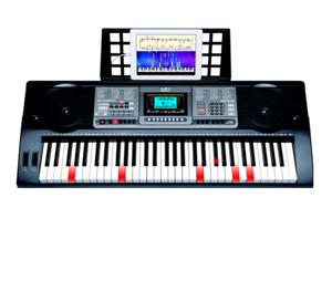 Teclado de iluminación de 61 teclas con función táctil