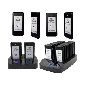 Special Price for Restaurant Fast Food Shop <strong>Wireless</strong> <strong>Queue</strong> <strong>Management</strong> Waiter Calling Guest Paging <strong>System</strong> with 16 Pagers - Product Image 6