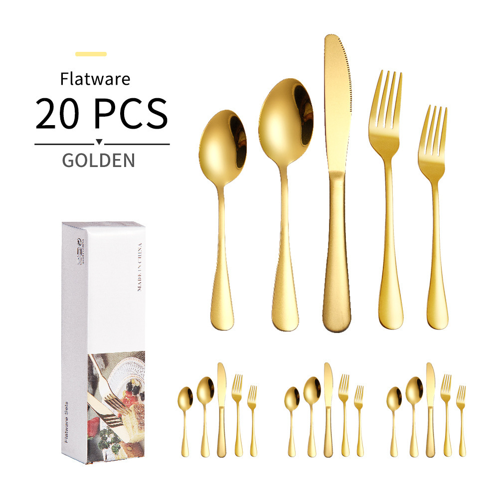Oro 20 piezas/juego