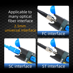 อุปกรณ์ไฟเบอร์ออปติกตัวแสดงความผิดภาพ5MW พร้อมอะแดปเตอร์ FC ชายเป็น LC หญิงสำหรับการทดสอบใยแก้วนำแสง - Product Image 2