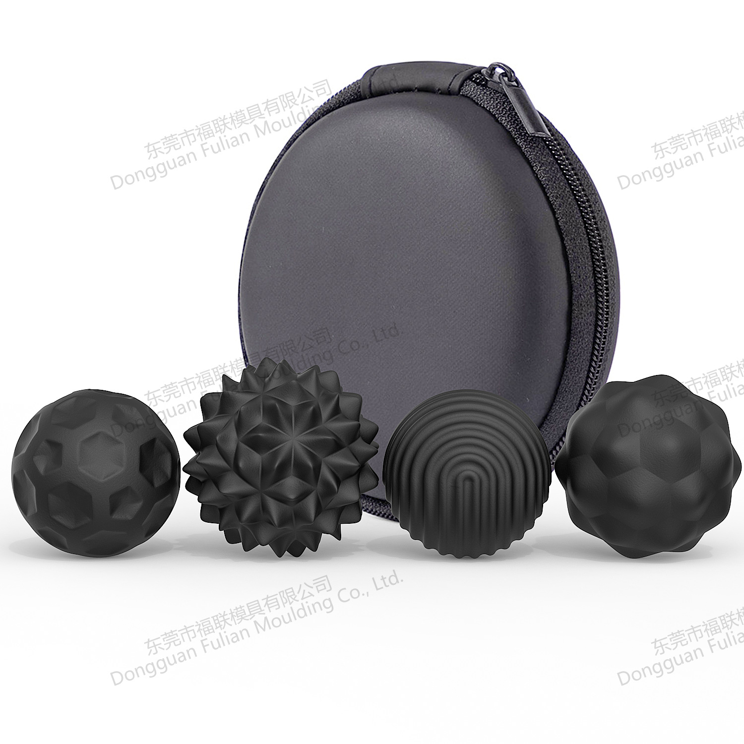 4-PACK Black