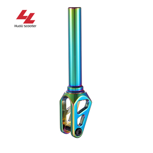 Hic scs קשת בענן ספורט קיצוני cnc עיבוד שבבי קל משקל 6061-t6 T6 מזלגות של 110 מ "מ גלגלי 100 מ" מ "מ