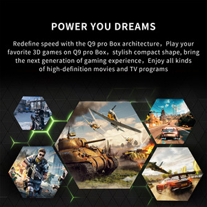 Smart 8K Android TV Box Yinzam Q9 Pro, Amlogic S905Y4 процессор 2,4G беспроводной геймпад портативная приставка для игр и фильмов - Product Image 3