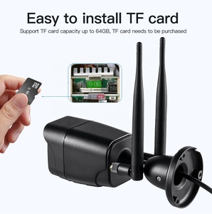 WiFi Bullet di alta qualità 5MP 3.6MM obiettivo Audio bidirezionale IMX307 telecamera di sicurezza Wireless CCTV per visione notturna - Product Image 2