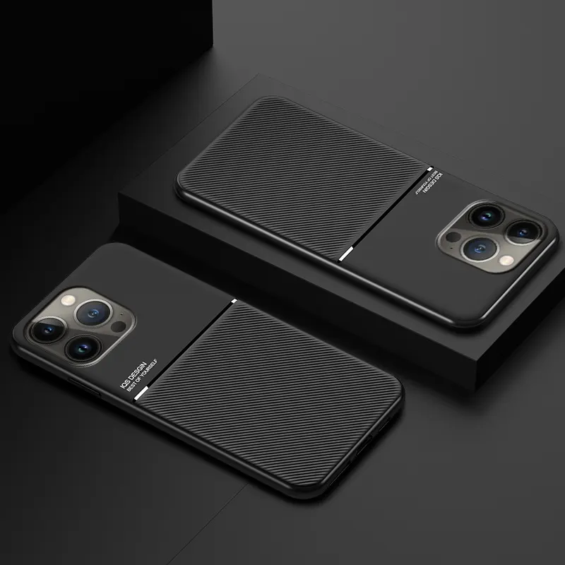 Housse de téléphone portable classique Business en cuir pour iPhone 11 12 13 14 Pro Max étui de luxe