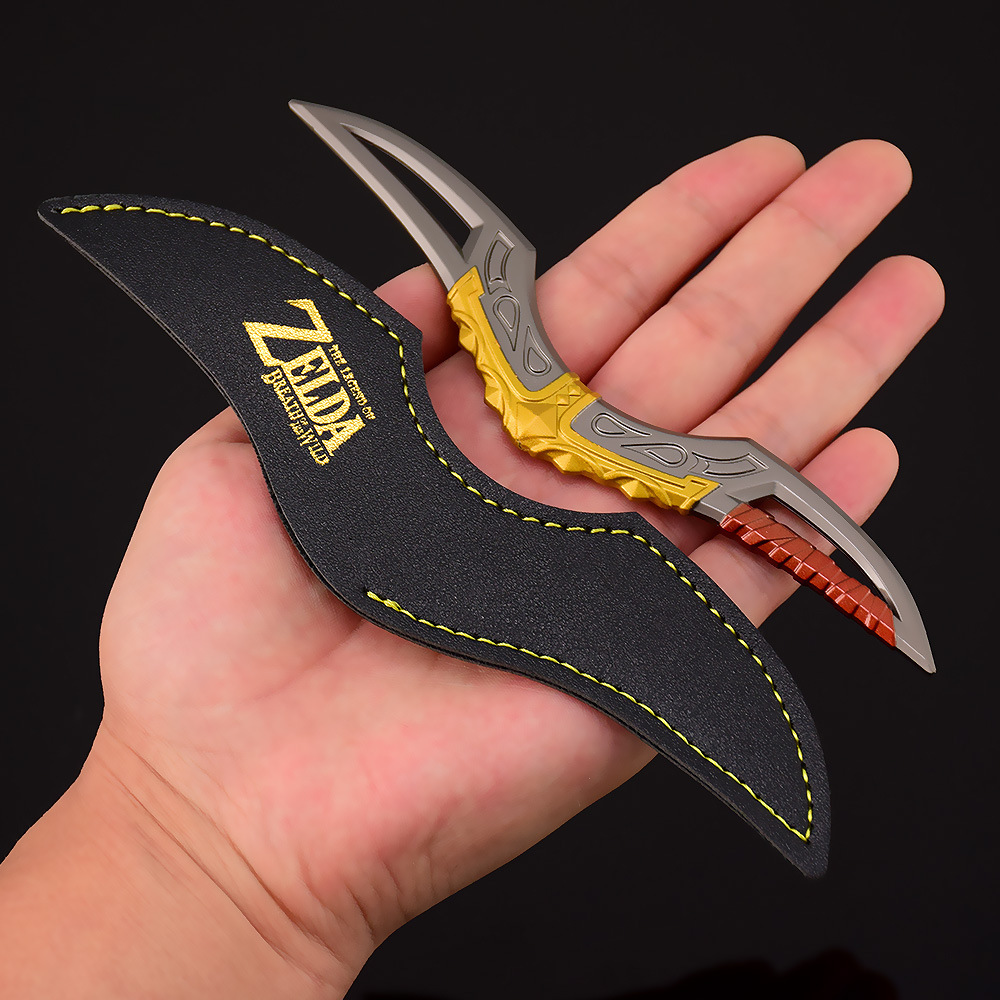 Version étui cuir gros boomerang (17CM)