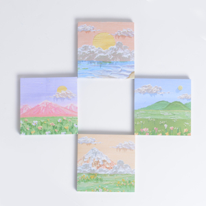 热卖便携式设计学校便签学生文具办公室便签定制LOGO尺寸便签 - Product Image 3