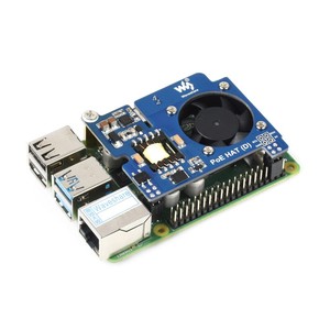 Power Over Ethernet HAT (Tipo D) para Raspberry Pi 3B +/4B, compatible con 802.3af, adaptado para Raspberry Pi Official Case - Product Image 5