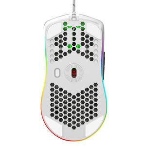 Vendita calda HXSJ J900 cablato Gaming Mouse RGB illuminazione foro cavo ergonomico 6 tasti Mouse prezzo di fabbrica per Computer - Product Image 4