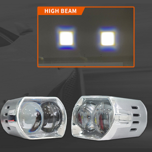 Single High Beam <strong>Light</strong> With Double Convex Lens Square <strong>Light</strong> Projector - Product Image 4