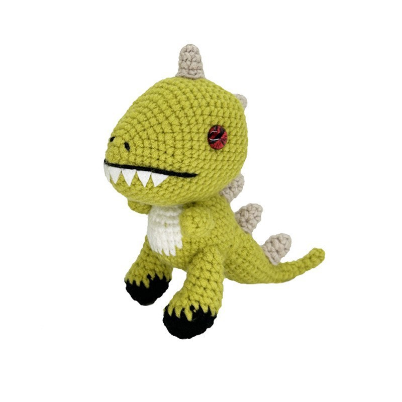 Green dinosaur DIY material pack