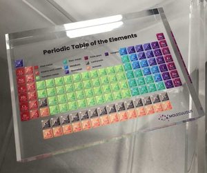 Bảng Tuần Hoàn Các Yếu Tố Khối Acrylic Biểu Đồ Hóa Học Khoa Học Cho Giáo Viên Học Sinh Lớp Học-Các Yếu Tố Mới Nhất 118 - Product Image 3