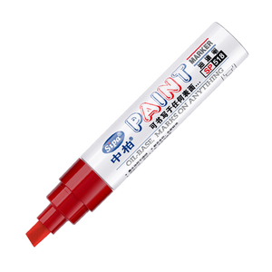 SP518 per esterni con punta a scalpello largo pennarello pennarello per vernice a base di olio Multi-superficie opaco con inchiostro permanente