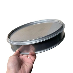 Tamis de test à trou rond en acier inoxydable Tamis métallique à plaque perforée avec service de soudage pour le criblage des grains