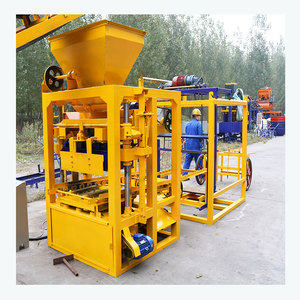 Cheap Price Easy to Operate <strong>QTJ4</strong>-26 Cement Hollow Brick Making Machinery Efficient <strong>Block</strong> Making <strong>Machine</strong> - Product Image 2