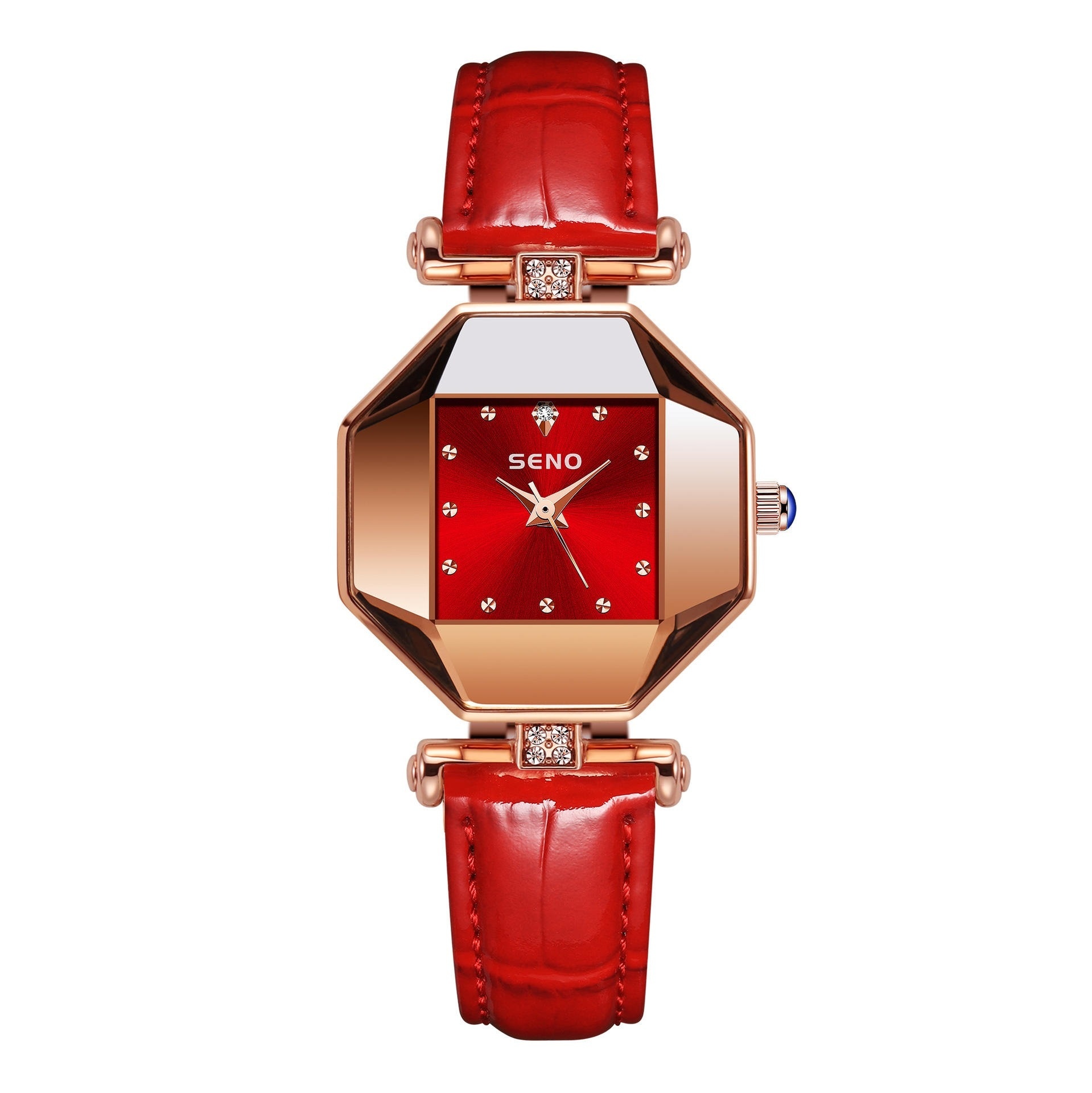 Red Leather Strap