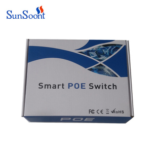 Solución de red empresarial de 24V, 8 y 10 puertos, 100Mbps, 250m de larga distancia, interruptor PoE de concentrador de energía integrado de 120W - Product Image 5