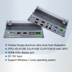 2 Ethernet Window 11 J1900 I3 I5 I7 8 Core I5 I7 I9 Ubuntu Linux Industrial <strong>Embedded</strong> Mount Nuc Box Mini Pc Server - Product Image 3