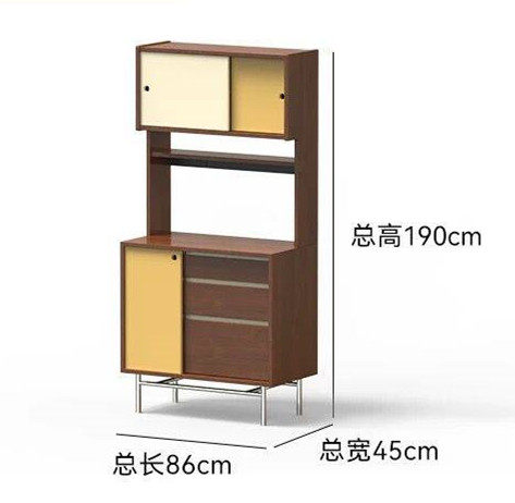 Armoire monobloc en bois massif - Pin de Nouvelle-Zélande