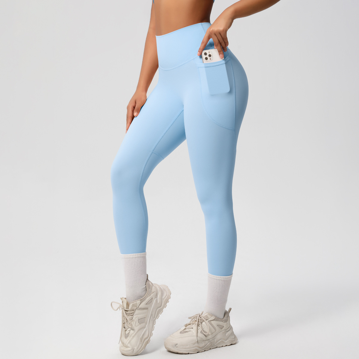 Sky blue pants