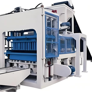 QT6-15コンクリートブロック成形とレンガ製造機械を使用したコンクリートブロックの様々な仕様の自動生産 - Product Image 1