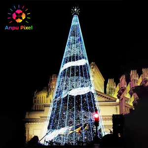 ANPU programlanabilir Christmas 15 LED şerit 5W noel ağacı Motif 12V WS2812B noel için adresli Panel piksel değişen renk - Product Image 1