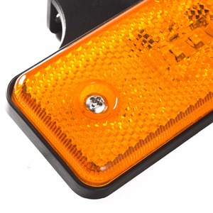 Eマーク承認12V/24VフロントポジショントレーラーLEDサイドマーカーライト、取り付けブラケット付き - Product Image 3