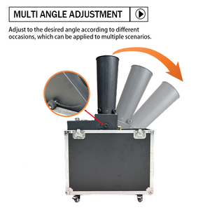 DMX Confetti Cannons Adjustable Angle Paper <strong>Blast</strong> for Events Clubs Festivals Stage Parties Mini Launcher CO2 Confetti Machine - Product Image 3