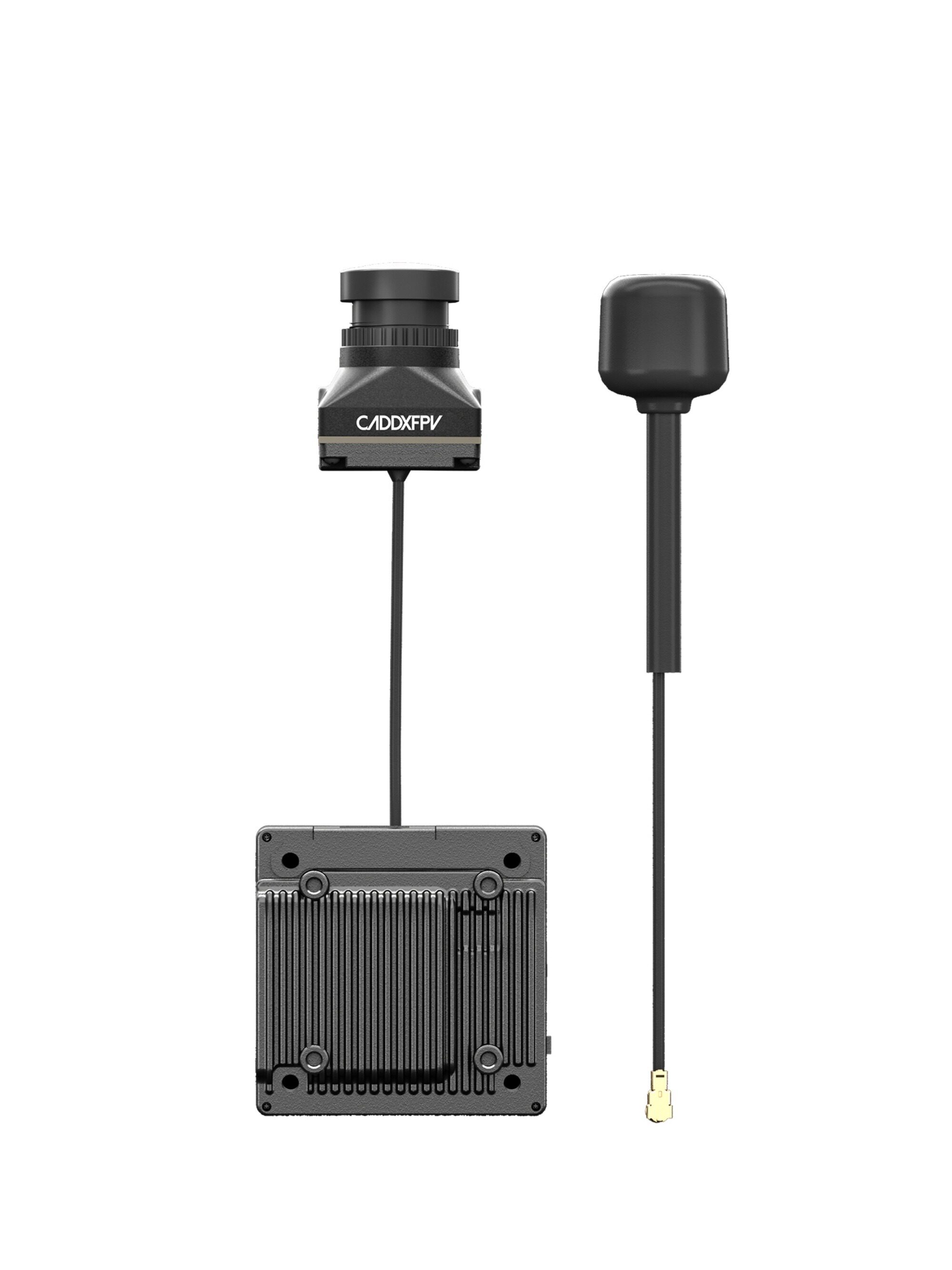 Conjunto de antena de transmisión de imagen profesional.