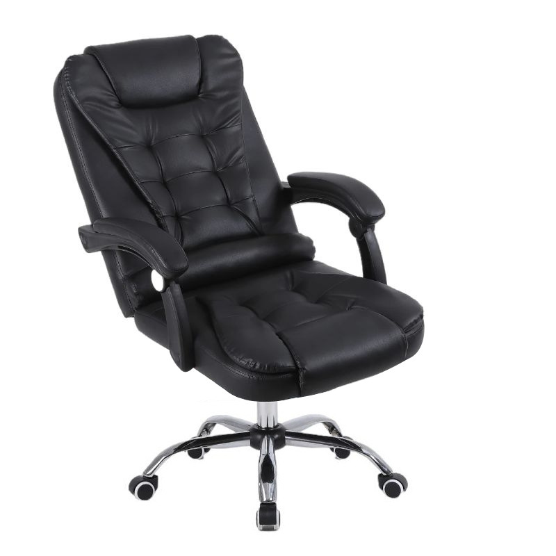 Silla de oficina totalmente negra