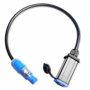 FCONNR INput Output Engineering 3コアパワーコンカプラー電子エクステンダーコネクタケーブルハウジングケースボックスクリップ付き - Product Image 2