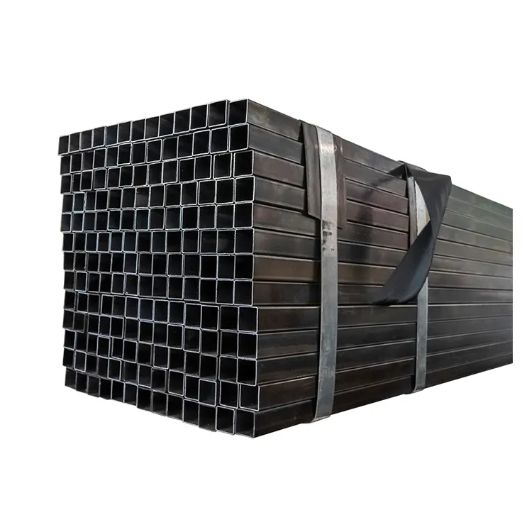 Steel Square Tube Steel Square Tubing Top Quality Black Black Asian Galvanized Rectangular Tubes ASTM ERW Cold Rolled Hot Rolled