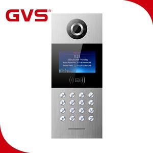 Factory Large Display Size 10.1'' TFT Touch Screen <strong>TCP</strong>/<strong>IP</strong> <strong>Video</strong> Door Phone GVS Villa Building Apartment <strong>Video</strong> <strong>Intercom</strong> <strong>System</strong>