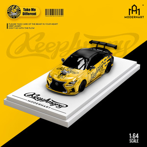 TimeMicro 1:64 Le Xus R CF Modified Rabbit Head Metal Collectible Simulation Die Cast <strong>Car</strong> Alloy <strong>Car</strong> Model - Product Image 2