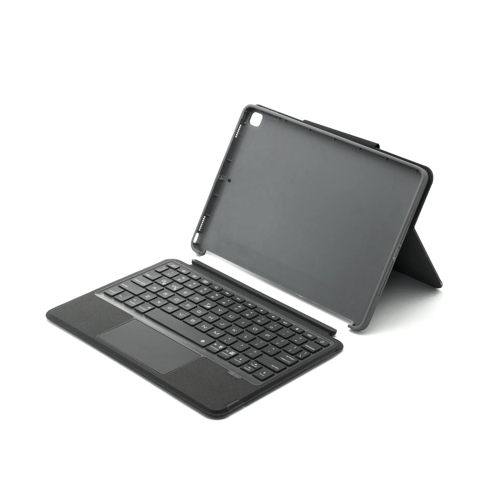 Хорошая цена Магнитная Волшебная клавиатура сплит Беспроводная клавиатура для iPad 10,2 дюймов совместимая для iPad 10,5 дюймов