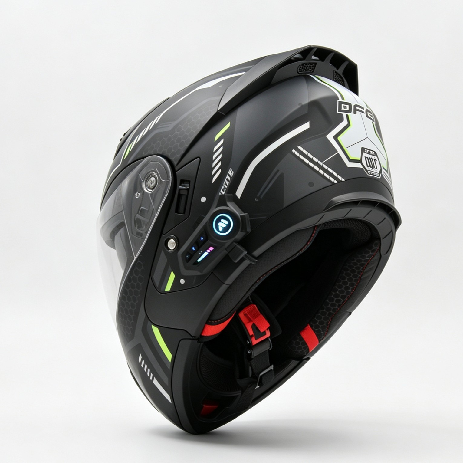 Warrior Armor Matte Black + Bluetooth