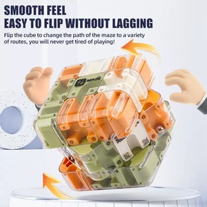 3D Magic <span class=keywords><strong>Cube</strong></span> Kids 'mới lạ theo dõi bóng thần tài đồ chơi cho căng thẳng cứu trợ não trêu ghẹo Mê Cung Câu Đố PC vật liệu giáo dục hộp - Product Image 5