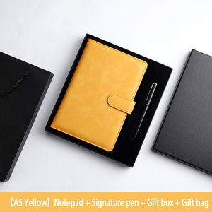 Di alta qualità 80G Notebook colori personalizzati pelle magnetica sentire copertina 100 pagine interne rilegatura termica A5B5 formato pelle stampata - Product Image 2