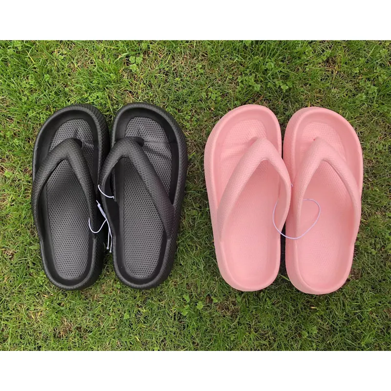 7 màu sắc nhà máy phụ nữ bãi biển sliders flipflops Dép cao su mềm duy nhất EVA Sandal Flip Flop trong kho