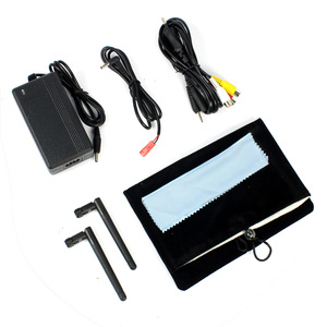 5,8G FPV DVR LS5802D Monitor de 7 pulgadas Pantalla LCD 5802D Receptor dual incorporado Batería RC FPV Drone Monitor - Product Image 5