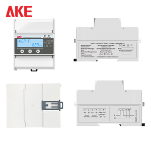 AKE meteran energi prabayar, sistem perangkat lunak penjual isi ulang fase tunggal tampilan LCD pengukur listrik - Product Image 5