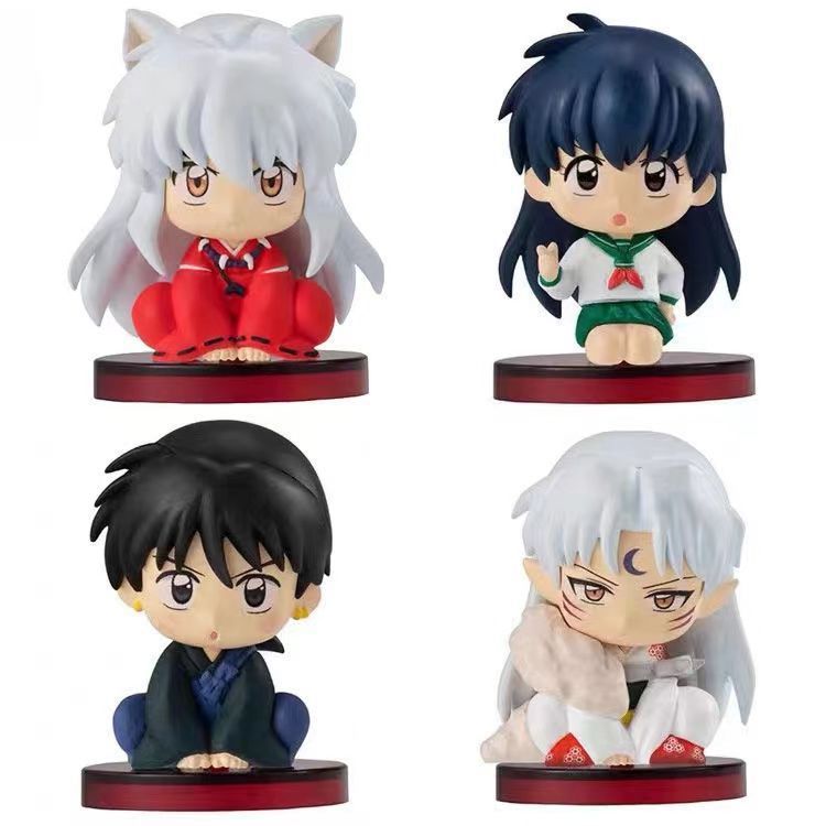 4 pcs/ensemble Inuyasha