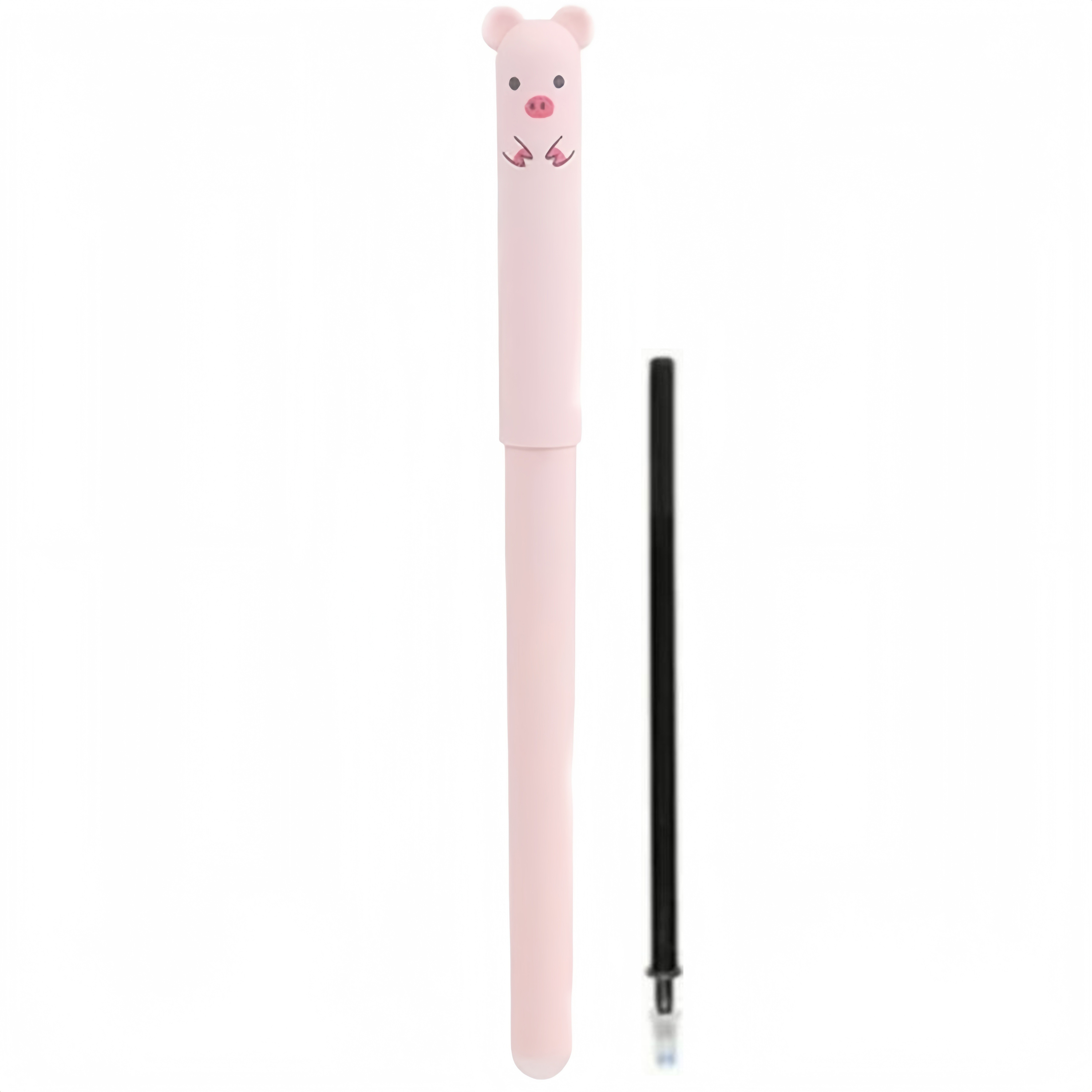 pink pen barrel/Black ink