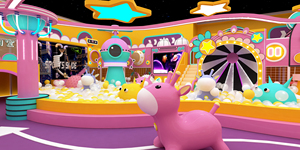 Tùy chỉnh lớn trẻ em công viên giải trí thiết bị mơ lâu đài chủ đề leo núi chức năng bóng hồ bơi chủ đề đại dương cho trung tâm mua sắm - Product Image 4