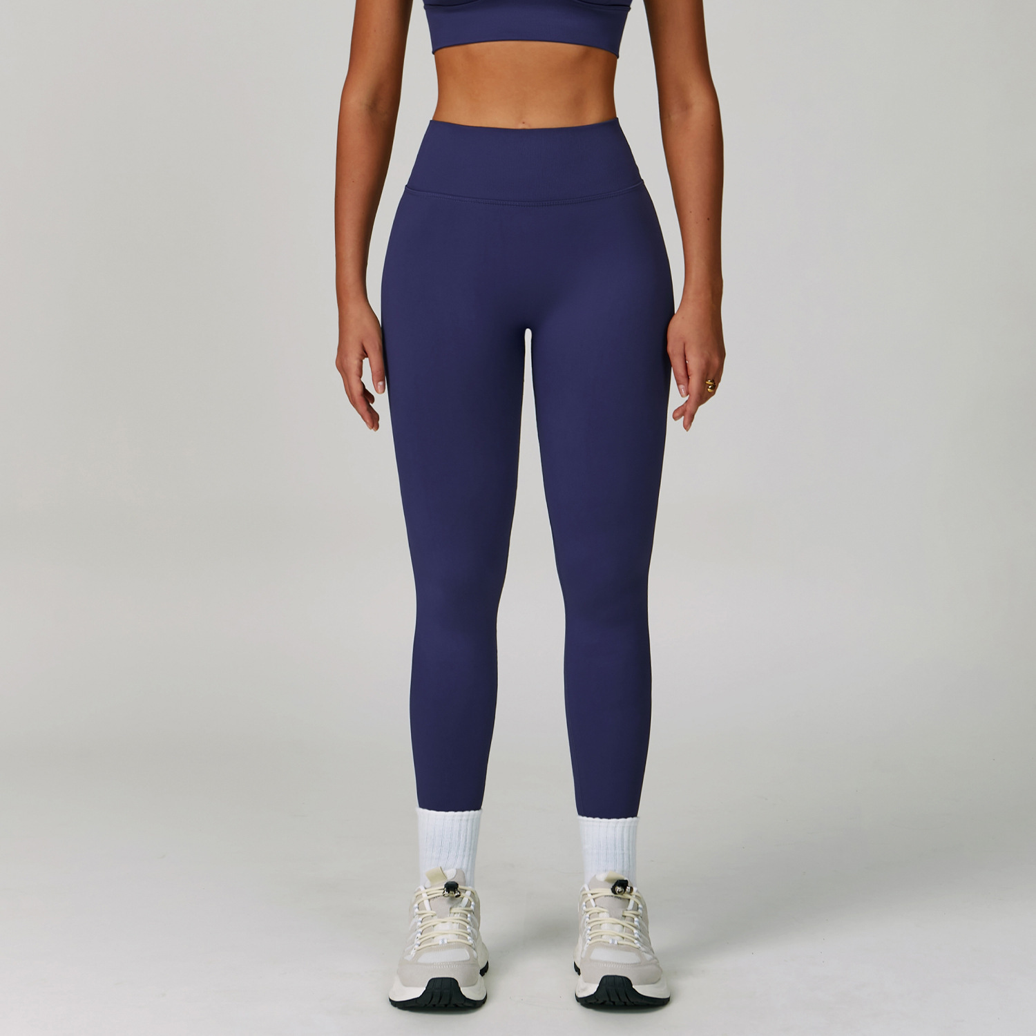 Leggings-blu scuro