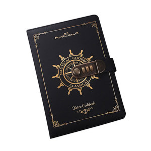 A5 Cover in pelle cartonata raccoglitore a spirale 25K codice Password ricaricabile diario organizzatore Planner con blocco Password Notebook - Product Image 1
