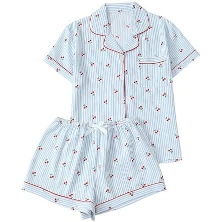 Blue and White Cherry