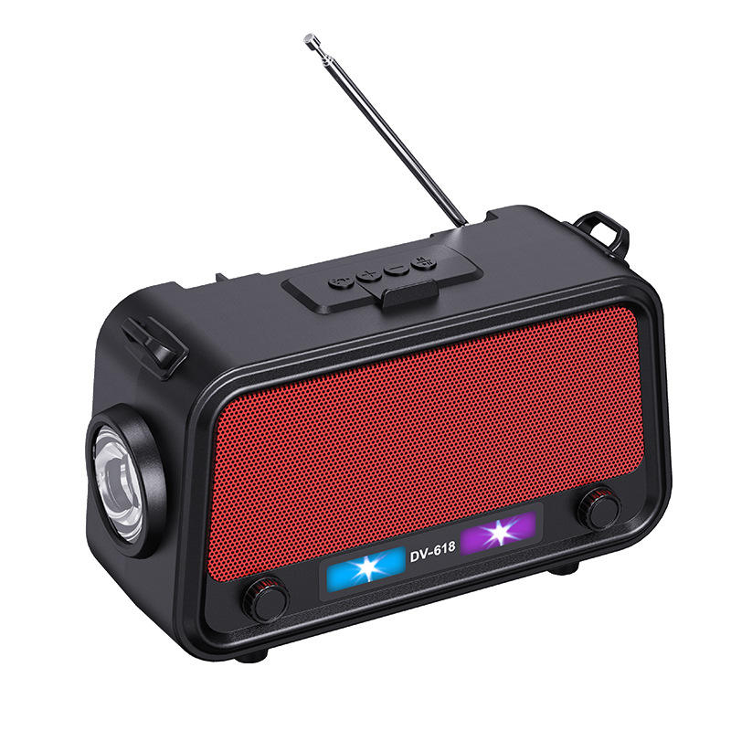 Sun bluetooth speaker-dv-618 (red)