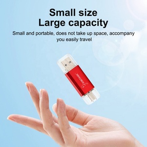 Mobliephone USB C Flash sürücü çift USB 128 Flash sürücü 64GB için delik 2-in-1 32GB USB-C 256 2.0 GB ile 3.0 GB tip-c Flash sürücü - Product Image 5