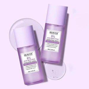 Chăm sóc da nhẹ nhàng cica Aloe khắc phục sử dụng trên khuôn mặt tăng cường hàng rào da chống lão hóa sáng AHA BHA pha tẩy tế bào chết Toner - Product Image 4